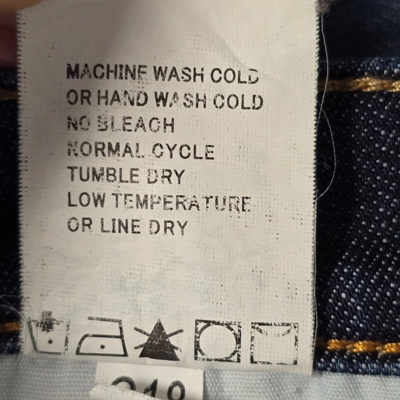 Driftwood Jeans Womens 28 Blue Embroidered Floral Raw‎ Hems Medium Wash Stretch - Picture 8 of 14